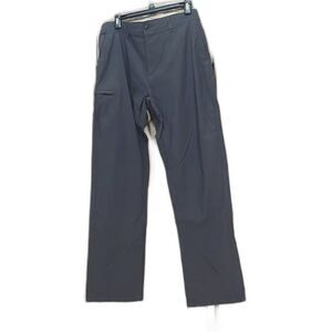 UB Tech Grey nylon comfort waistband casual pants 34x32